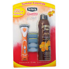 Schick Trimstyle Quattro 2 For Women Summer Essentials 1 Trim 3 Cart Sunscreen 841058050544
