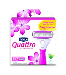 W300810600 Schick Ultra Smooth Razor Blade Refills For Women Value Pack 10 Count