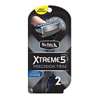 W301529600 Schick Xtreme 5 Men Razors With Premium Handle And Blades 2 Count