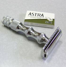 Ssmag-mr5 Scotch & Stone Steel Handle Safety Razor With Chrome Head