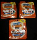 96656466 Sealed Razor Packs12 Cartridges Power Gillette Blades Fusion