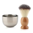 Seg-b1601801003 Segbeauty Beard Lather Brush Shaving Soap Bowl Nylon Bristles Hair