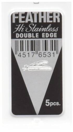 Seki Edge 000045176531 Jatai Stainless Steel Double-edge Blades - 5 Ct