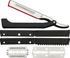 Dov201081 Set Shavette Dovo Black Handle Razor