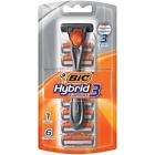 70330722620 Sh3kp6c-gry Bic Comfort Mens Disposable Razor Handle Cartridges