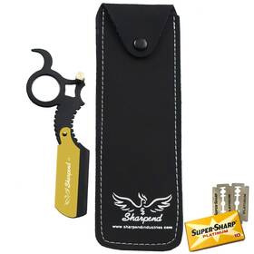 3610 Sharpend Professional Straight Razor For Men 1 Count Pack Of Black