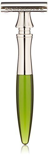 Shave 613443720031 Double Edge Razor Green