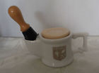 Gr8tuc Shaving Brush Hair Boars Cup Cake Football Soap Vintage Crest