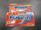 Ship 12ct. Free Fusion Authentic Sealed Cartridge Gillette
