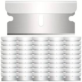 Shopsmart Hub 313094064026 50 Pack Razor Blades Single Edge Industrial Blade Scraper For Rem