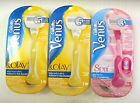 Ew2244r - Shower Venus 4 Hooks Razors 3 Cartridges Olay Gillette Spa