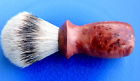 Silvertip Lace Shaving Redwood Brush Knot Badger -22mm Hair Handmade Burl