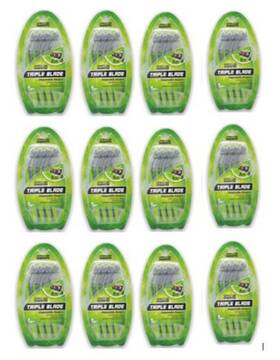 Simply Smooth 840180205020 Mens Razors 12 X 4pk