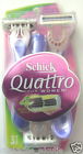 Skin Razor Women Disposable 3-pack Schick Sensitive Quattro