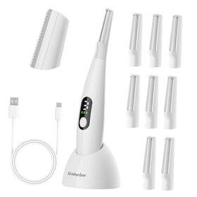 Skinharbor 635405277698 Sonic Dermaplane Razor For Women Face S Facial Exfoliation And Peach White