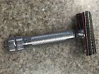 Sku006804 Merkur Double Edge Safety Razor Chrome With Slant Bar