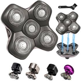 B0d9r1y95n Skull Shaver Pitbull Platinum Pro Replacement Heads 5d Magnetic