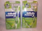 Snnsor 3 Gillette Sensor Blade Sensitive Razors Per Pack