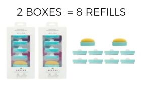 4-single Sphynx Refill Pack 3-in-1 Razor Cartridge Shave Teal The Deal Legs Bikini New 2