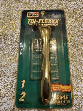 Stop & Shop 021120966915 And Tri-flexxx Razor Cartridges Fits Sensor