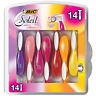 Stop101grn Bic Soleil Color Collection Disposable Razors For Women 696577578204
