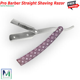 Straight Edge Barber Hair Shaving Razor Folding Knife Comfortable Handel