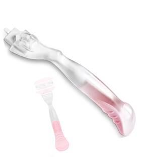 Strendier 762117970446 Replacement Razor Handle Compatible With Gillette Venus Non-slip Ergonomic G