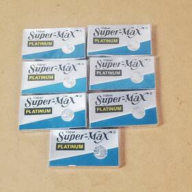 Supermax 013405653219 35 Vidyut Super-max Platinum Blades. New In Package