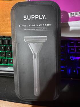 Supply 850001847629 Single Edge Max Razor Pivot Head Titanium Blades New In Box