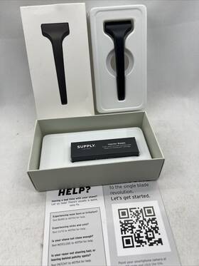 Supply Co 746175443395 - The Single Edge Se Razor Matte Black New