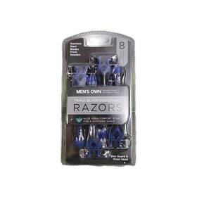 Swissco 769898054068 Razors 8 Triple Blade Disposable Stainless Steel