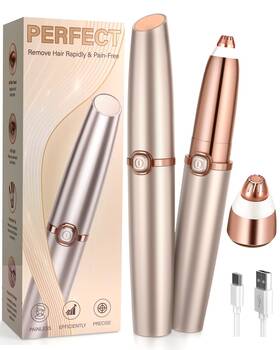 Ifan303j Teethbliss Eyebrow Trimmer For Women Razor Rechargeable Facial Hair Removal Fo