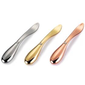 Tekson 761325799979 3pcs Eye Roller Cream Face Massage Applicator Tool Metal Facial