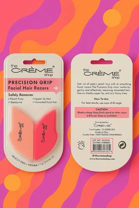 Rmr5788 The Cr Me Shop Creme Precision Grip Facial Hair Razors Set Of 2 4 Total