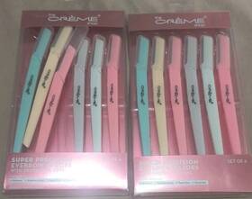 The Creme Shop 849980071033 New Cr Me Flawless Finish Predcision Face Razors 2 Box Dermaplaning