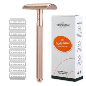 The Grooming Society Shuwen Txd 5 Single Blade Razor With 10 1 Count Pack Of Gold