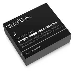 The Rich Barber 850015207136 Single Edge Razor Blades Designed For Straight Shaving Razo