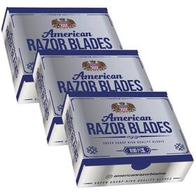 The Shave Factory 313106150143 American Razor Blades From - Single Edge 3