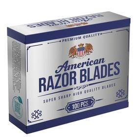 The Shave Factory 744110817324 American Razor Blades By - Super Sharp Double Edge