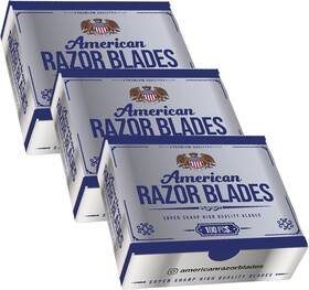 The Shave Factory 840302417560 American Razor Blades From - Single Edge 3