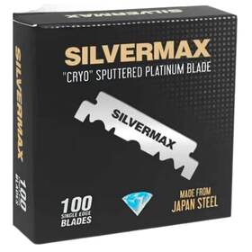 Ta-qyiz-kn9n The Shave Factory Silvermax From Japan Steel 1 Count Pack Of 100 Silver