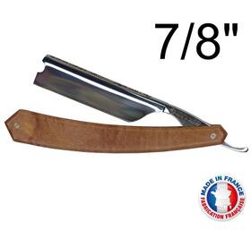 Thiers-issard 436000006273 Oakwing 7/8 Inch Straight Razor Maple Wood Handle Made In France
