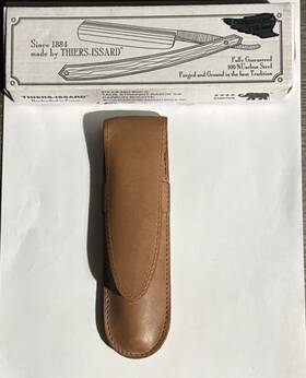 Thiers Issard 670535680239 Thiers-issard 5/8 Straight Razor Carbon Bocote Handle The Art Of Shaving - New