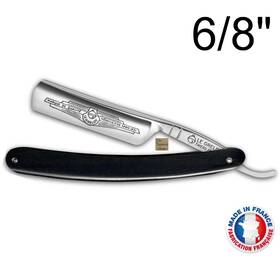 A-grelot-6 Thiers-issard A-grelot-6/8-275-eb Le Grelot 6/8 Straight Razor Ebony Wood Handle Made In France