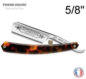 8-275-1196-pel Thiers-issard A-sing-5/8-275-1196-pel Evide Sonnant Extra 5/8 Inch Straight Razor Faux Tortoise Luxe France
