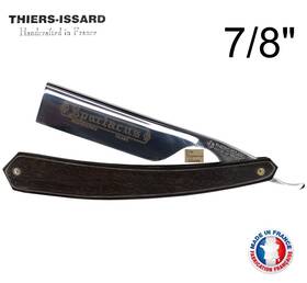 8-889-eb Thiers-issard A-sing-7/8-889-eb 889 Spartacus 7/8 Inch Extra Hollow Straight Razor Ebony - France