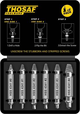 Thosaf 744110099898 Gifts For Men Damaged Screw Extractor Set-christmas Stocking Stuffers Ad