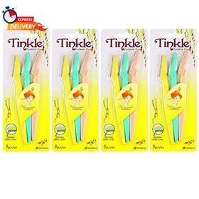 Tinkle 705353018602 Dorco Eyebrow Razors For Women Dermaplane Razor 3 Trimm