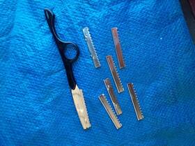 Tk2-sr Tk Togatta Professional Styling Razor With 7 Japanese Blades