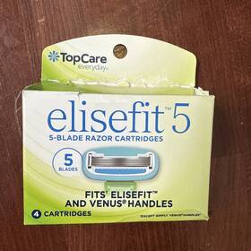 Topcare 036800473485 Elisefit 5 Blade Razor Cartridges 4 Also Fits Venus Handles